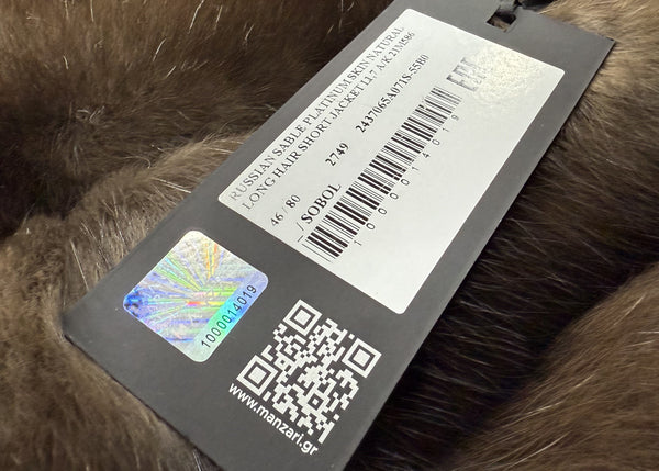 Learn About MANZARI's Authenticity Tags