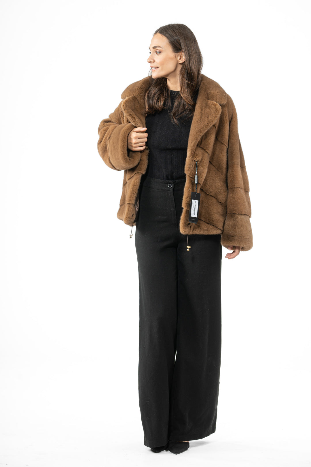 Exclusive Maple Mink fur coat by manzari