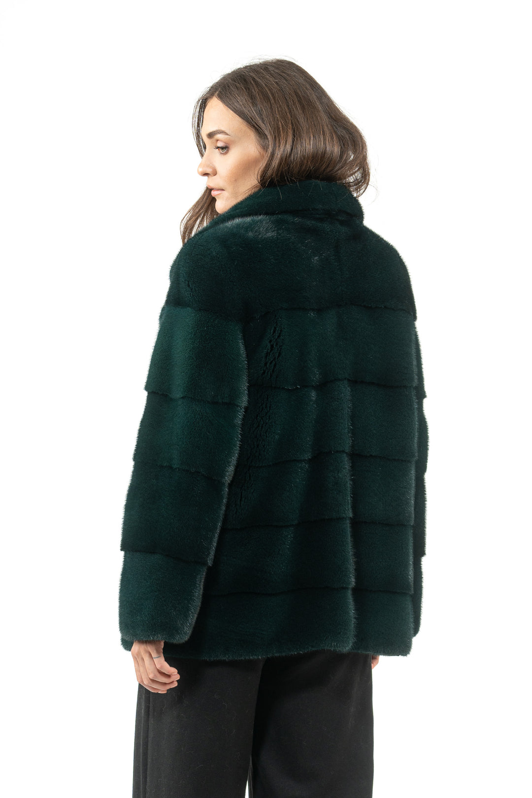 Elegant Amazonia Mink fur coat for a refined look