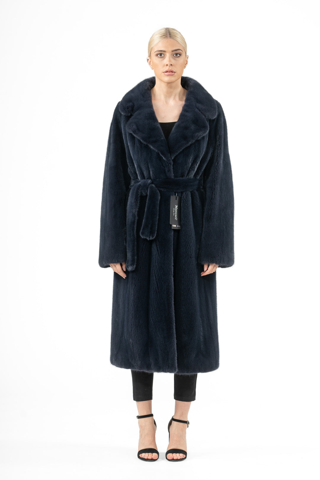 Classic Night Sky Mink fur coat by manzari