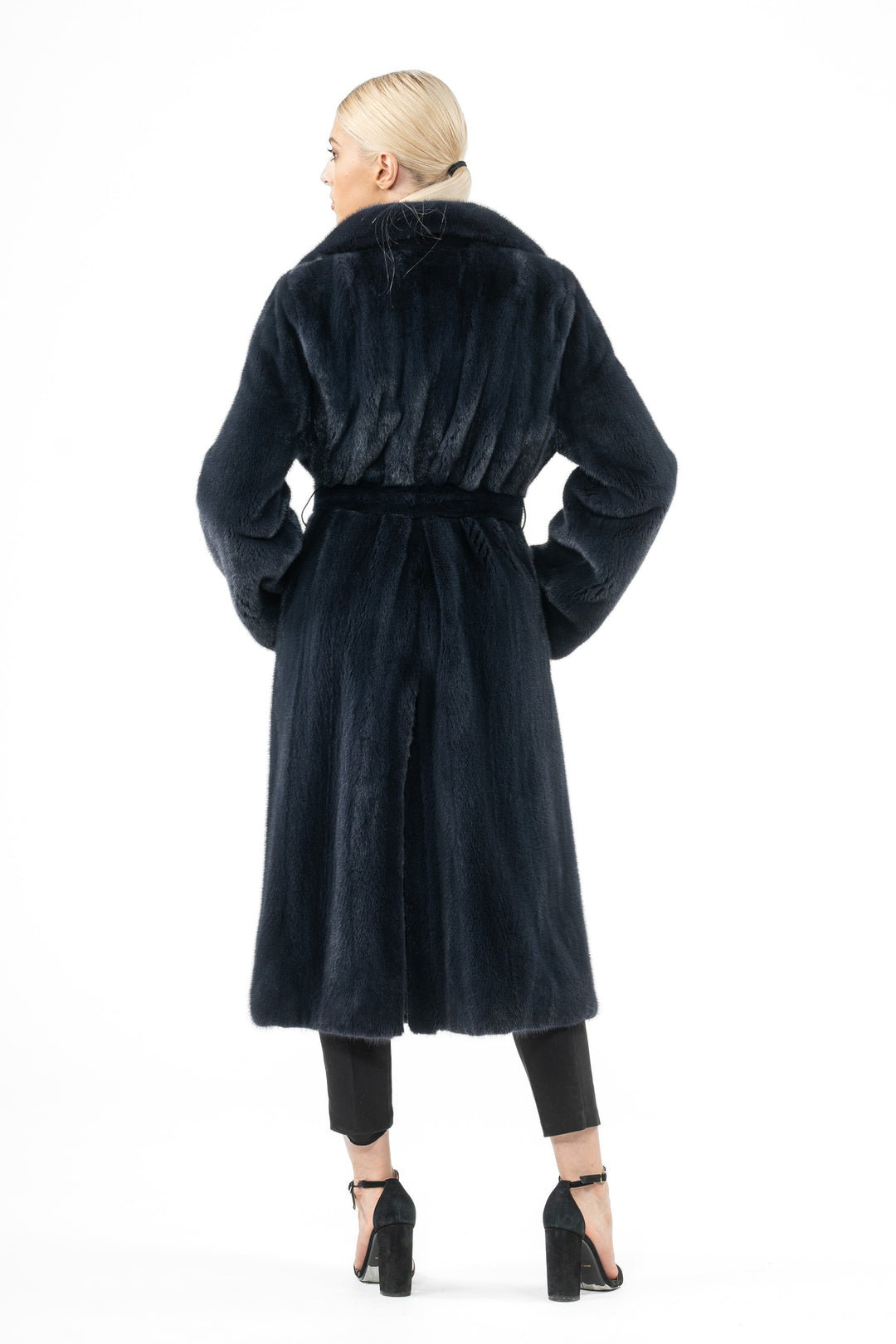 Classic Night Sky Mink fur coat by manzari