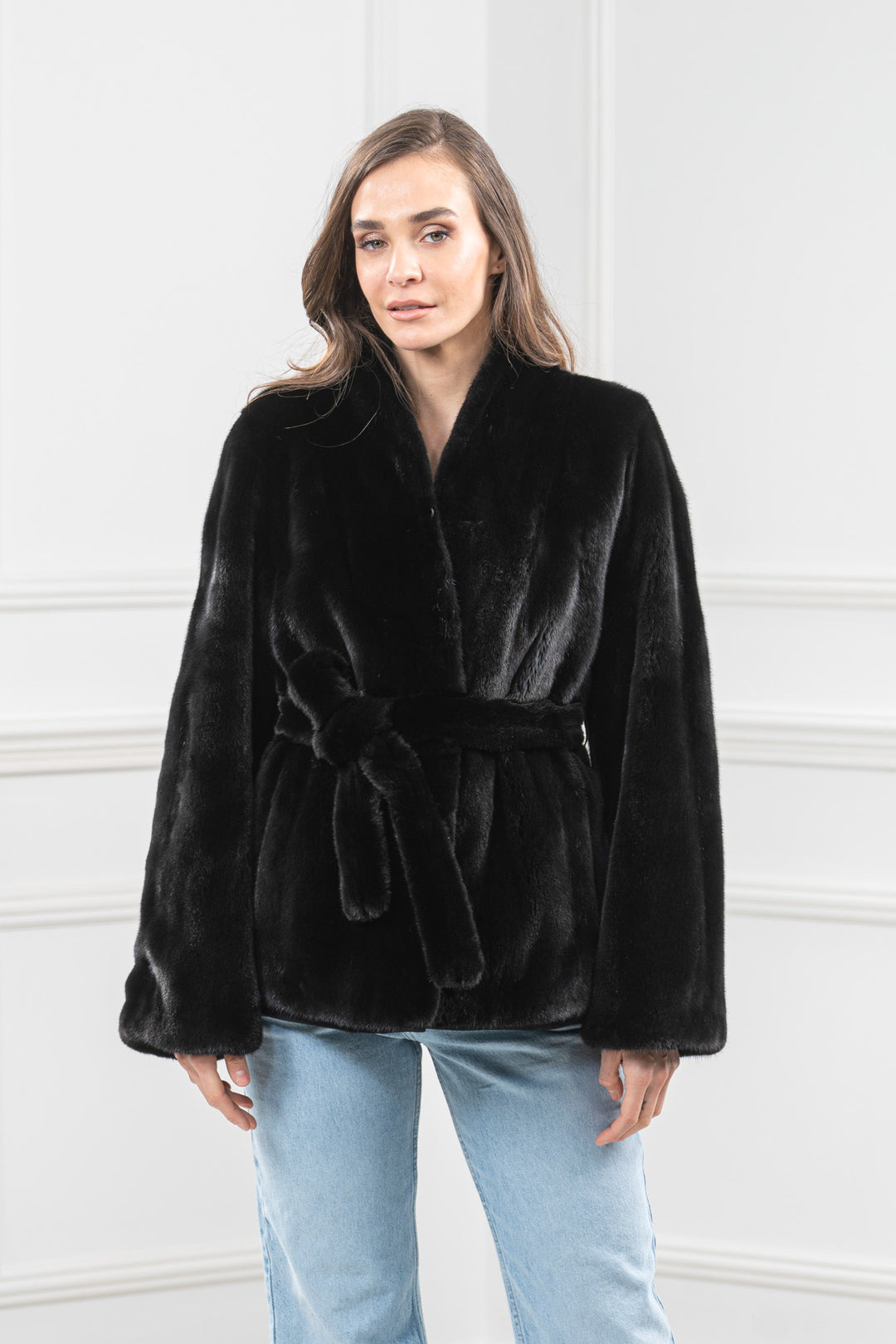 Blackglama Mink Fur Short Jacket - Women&