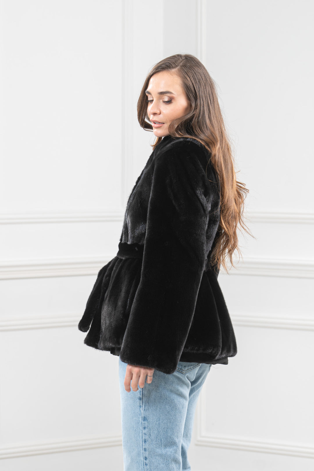 Blackglama Mink Fur Short Jacket - Women&