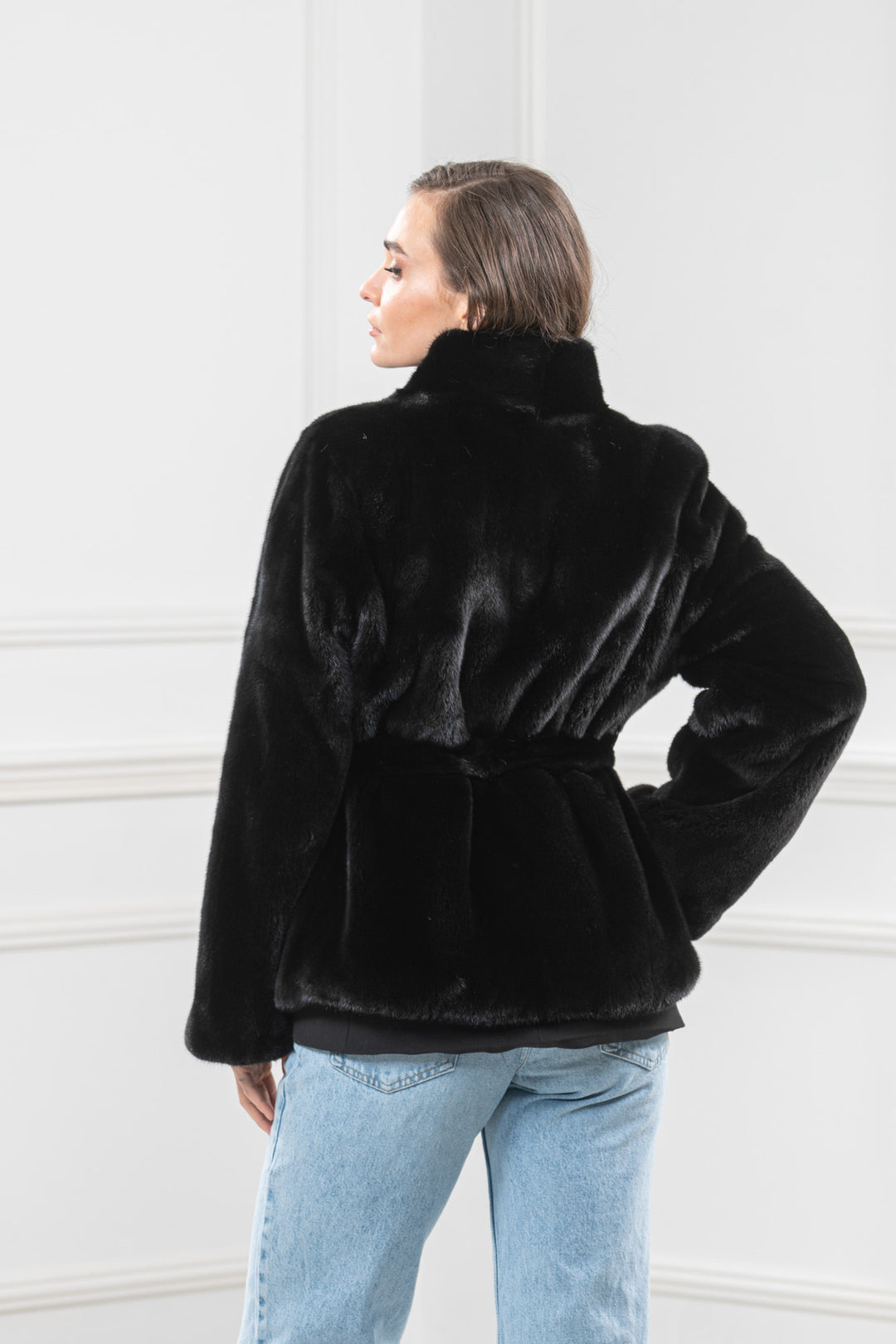 Blackglama Mink Fur Short Jacket - Women&