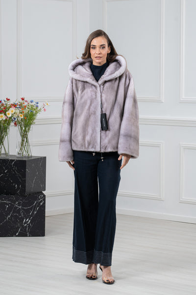 【サラマリカ】Srideri Gather Short Jacket Short-sleeved cropped jacket Ecru for Women | Maje