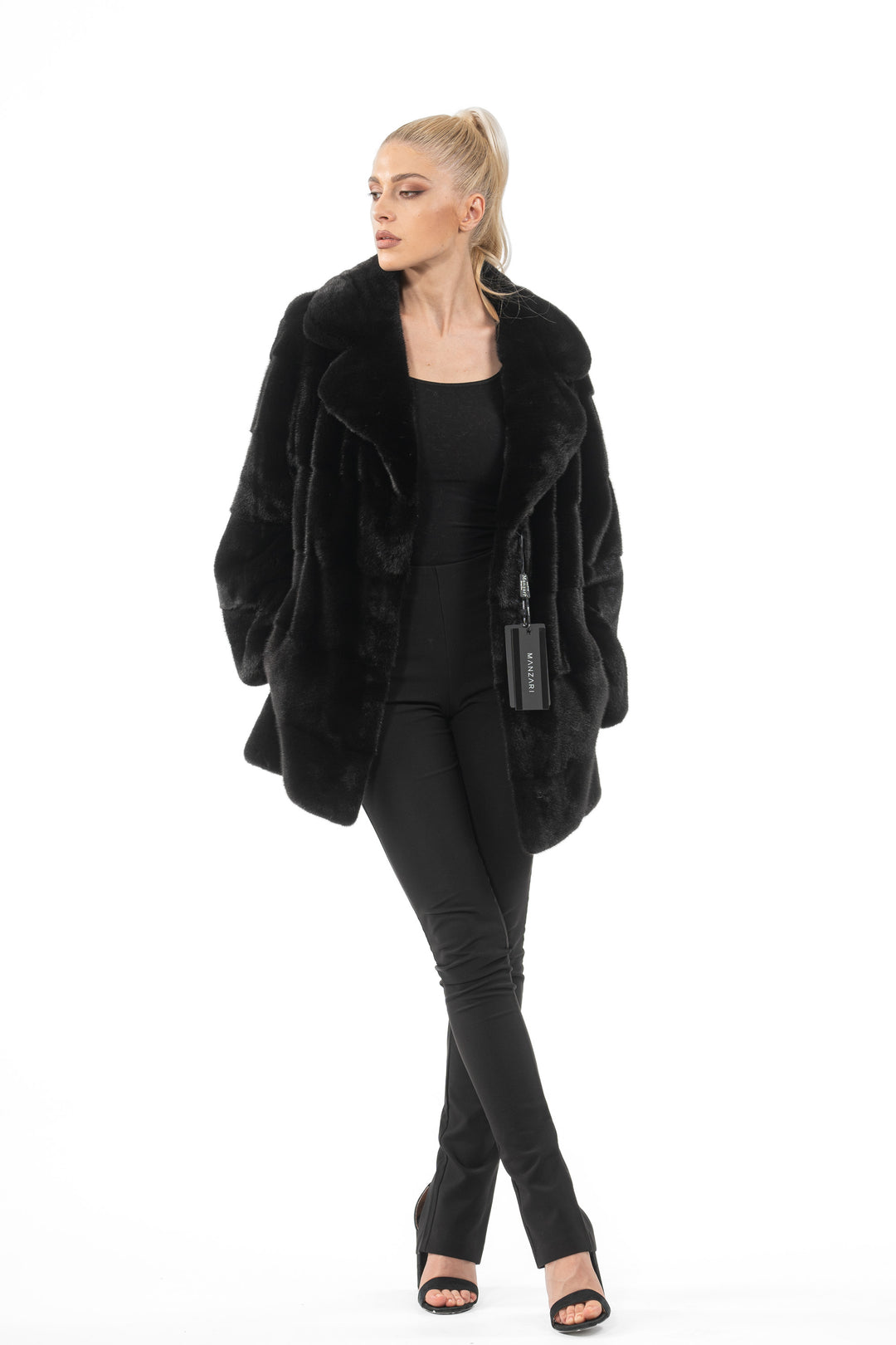 Exclusive mink fur coat by manzari