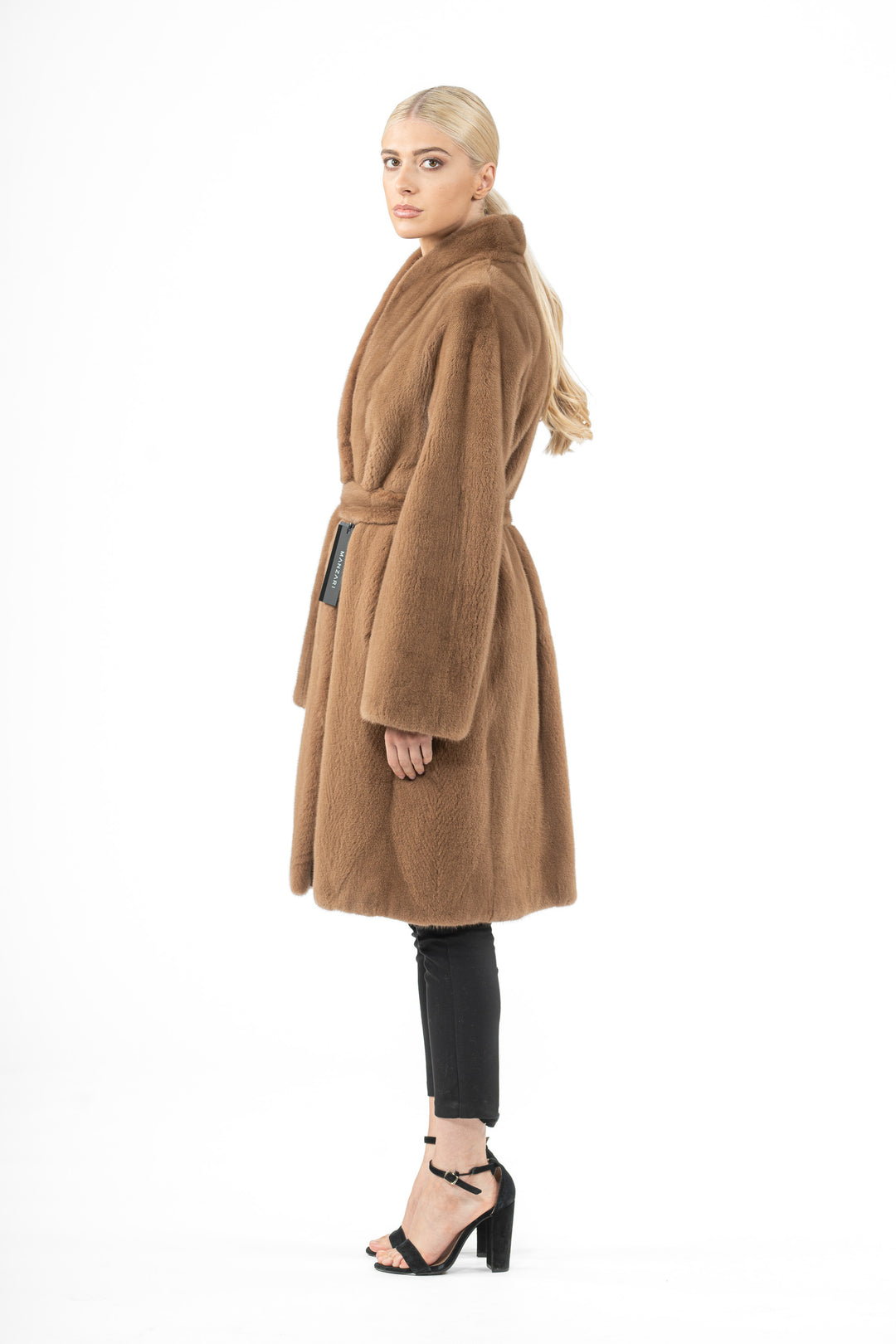 Premium Maple Mink fur coat for a sophisticated style