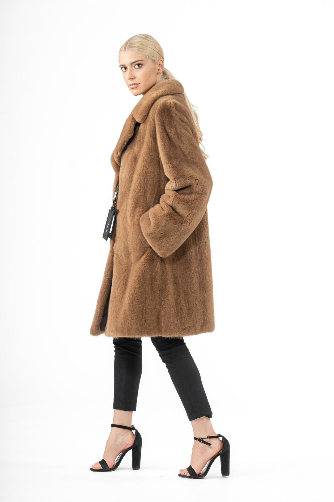 Premium Maple Mink fur coat for a sophisticated style