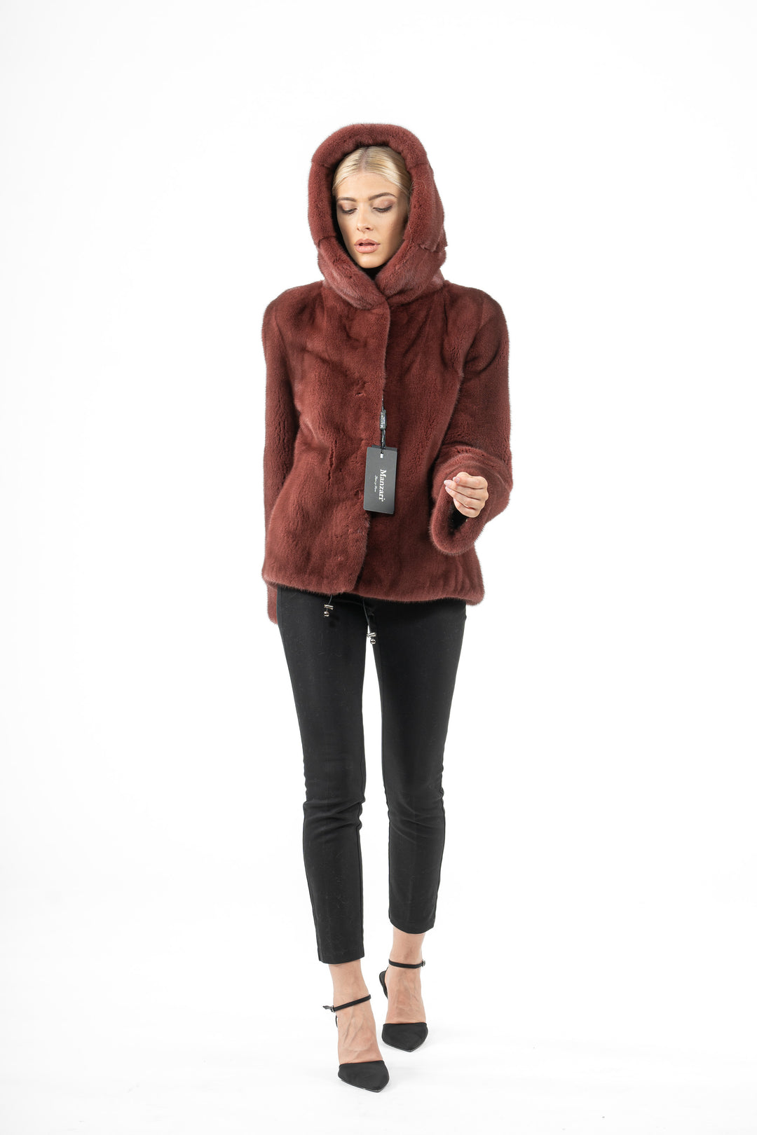 Premium mink fur coat for a sophisticated style