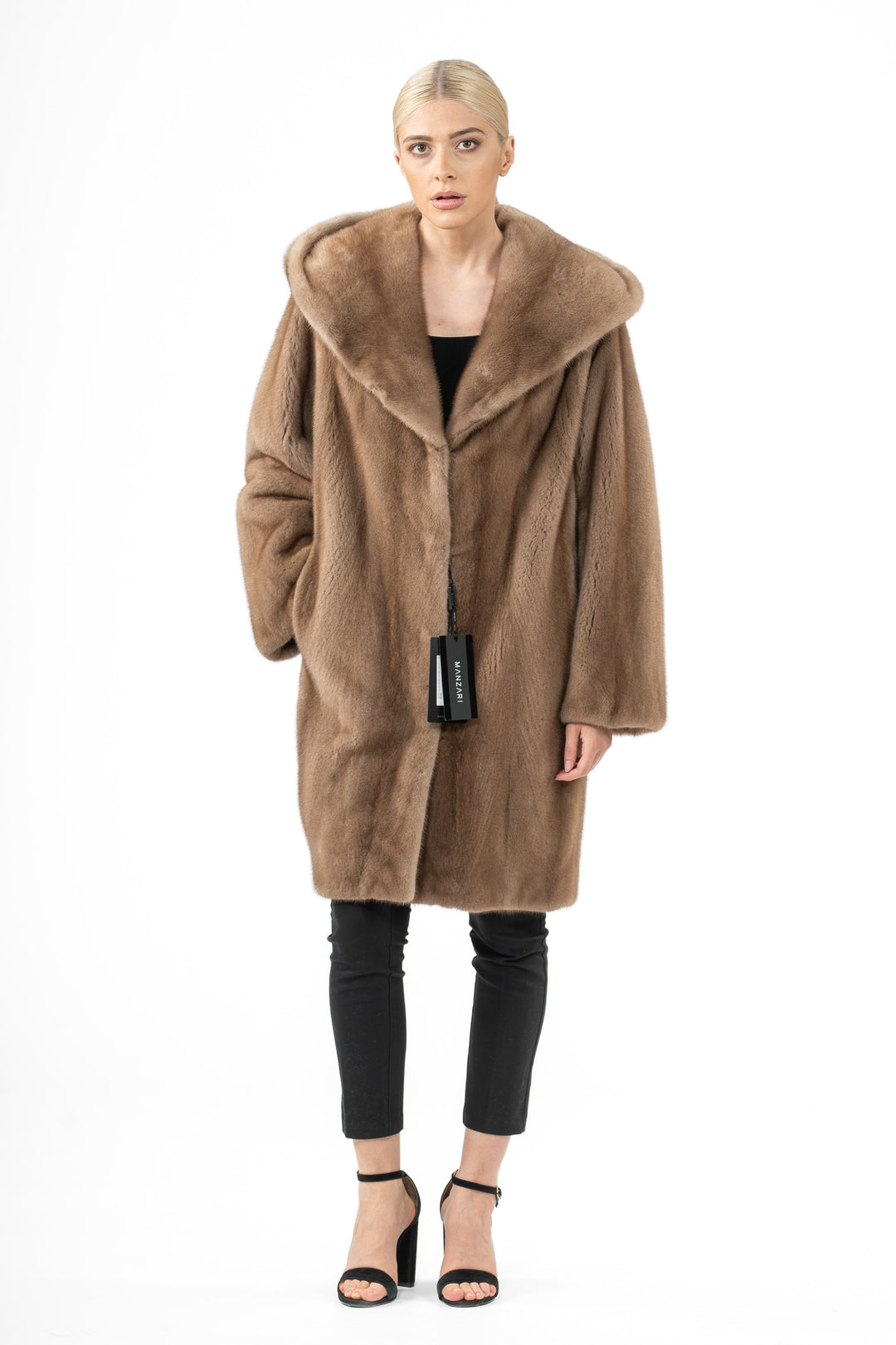 Classic Pastel Mink fur coat by manzari