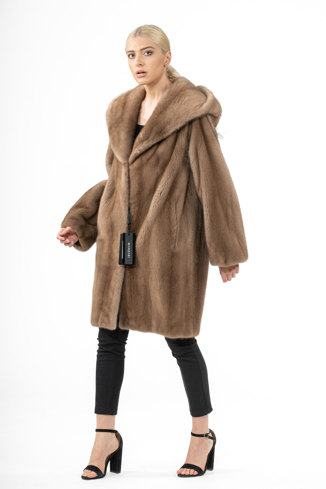 High-quality Pastel Mink fur coat for luxury lovers