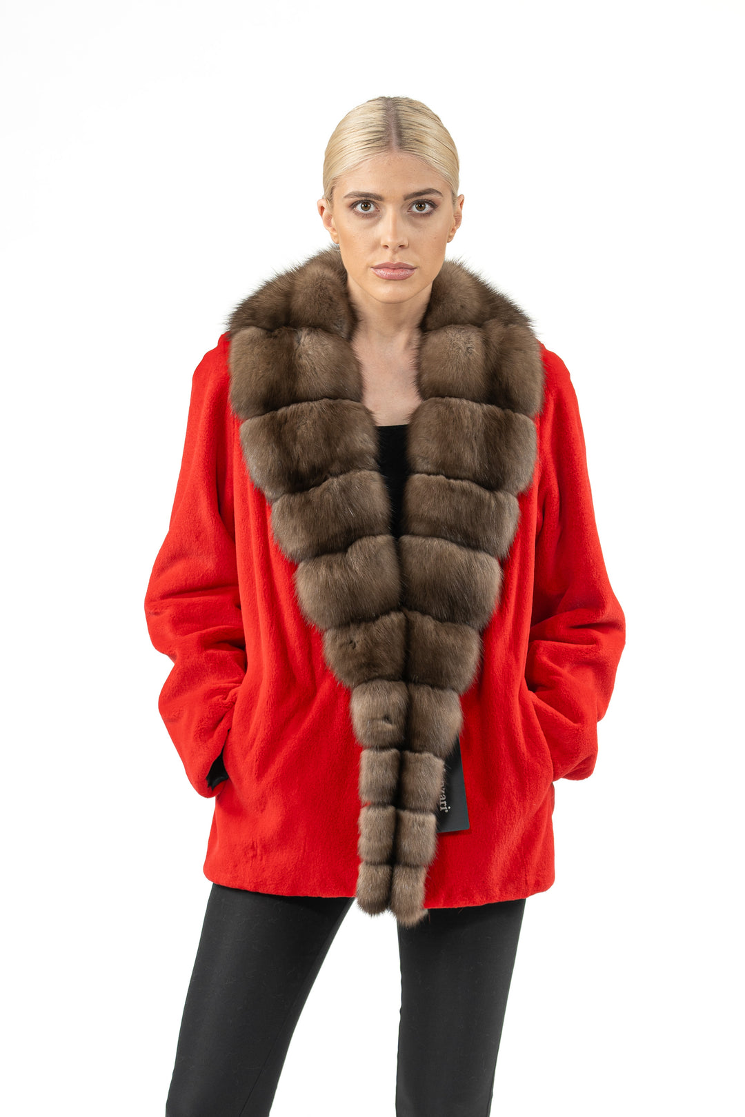 Classic Fuego Mink fur coat by manzari