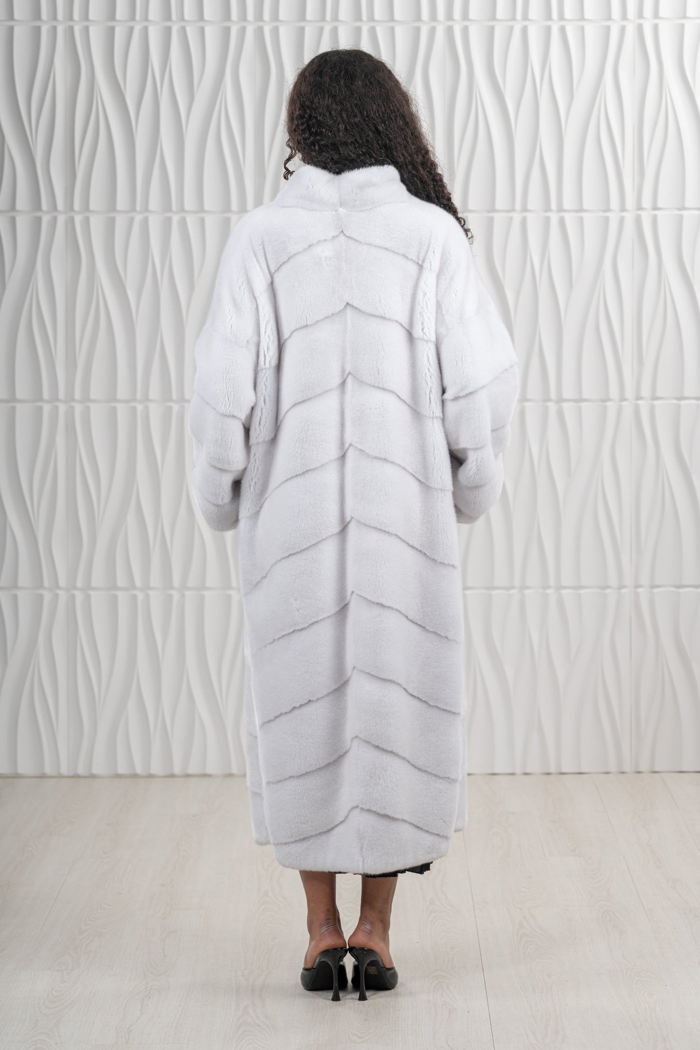 High-quality mink fur coat for luxury lovers