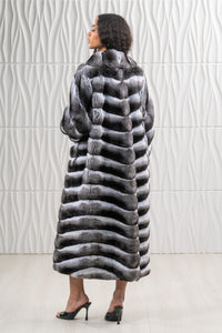 Soft and luxurious Natural Chinchilla fur coat by manzari