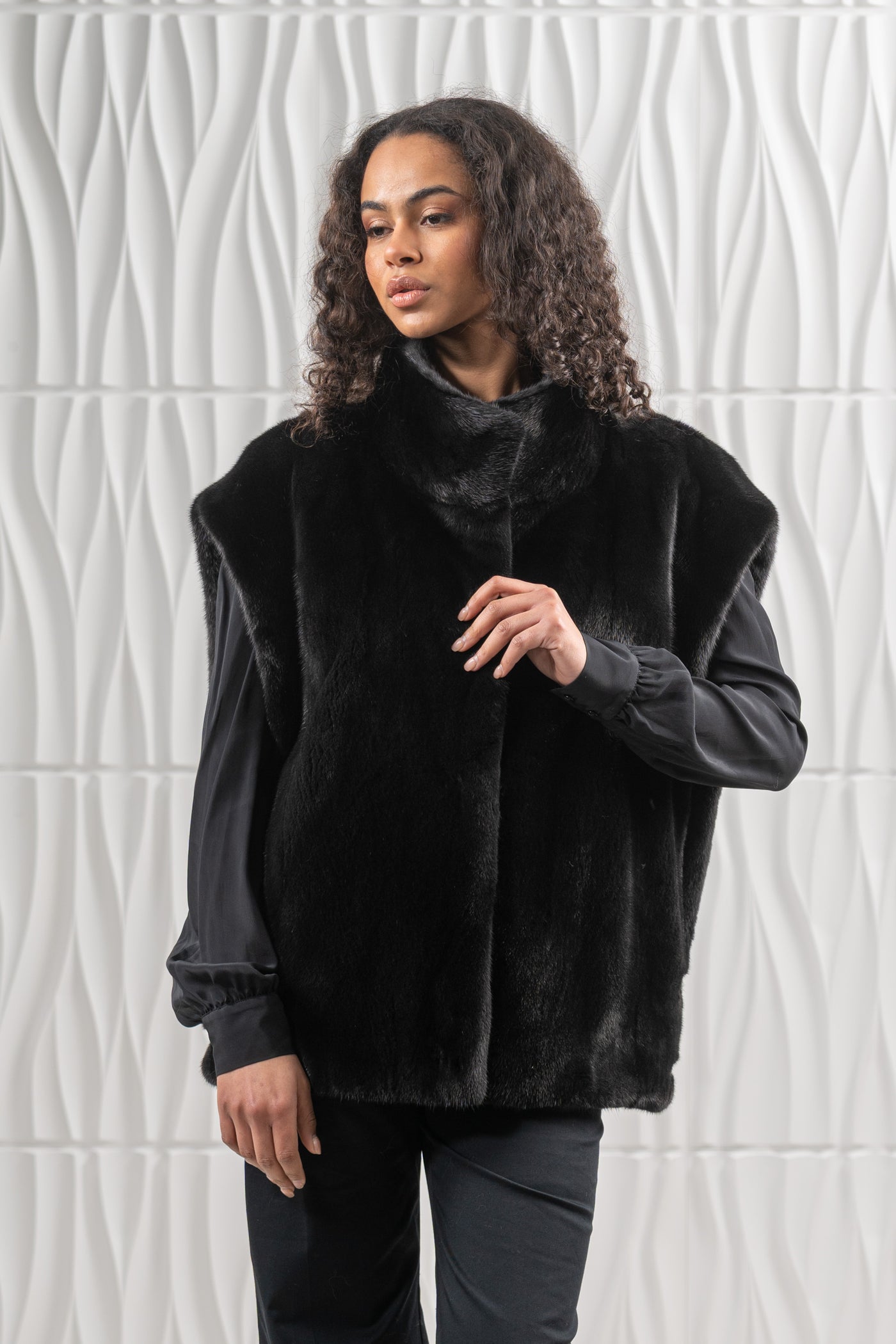 Exclusive mink fur coat by manzari