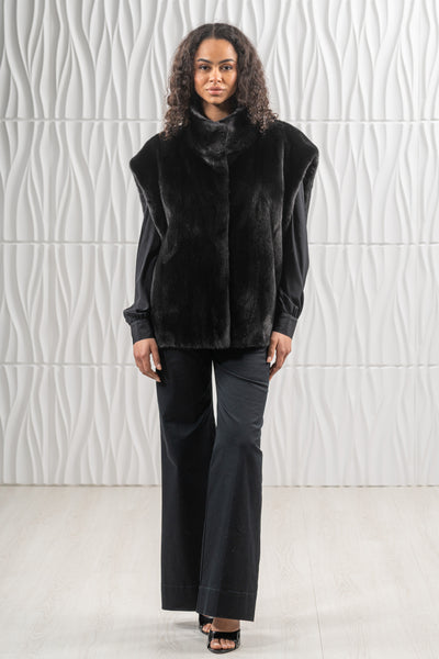 Premium mink fur coat for a sophisticated style