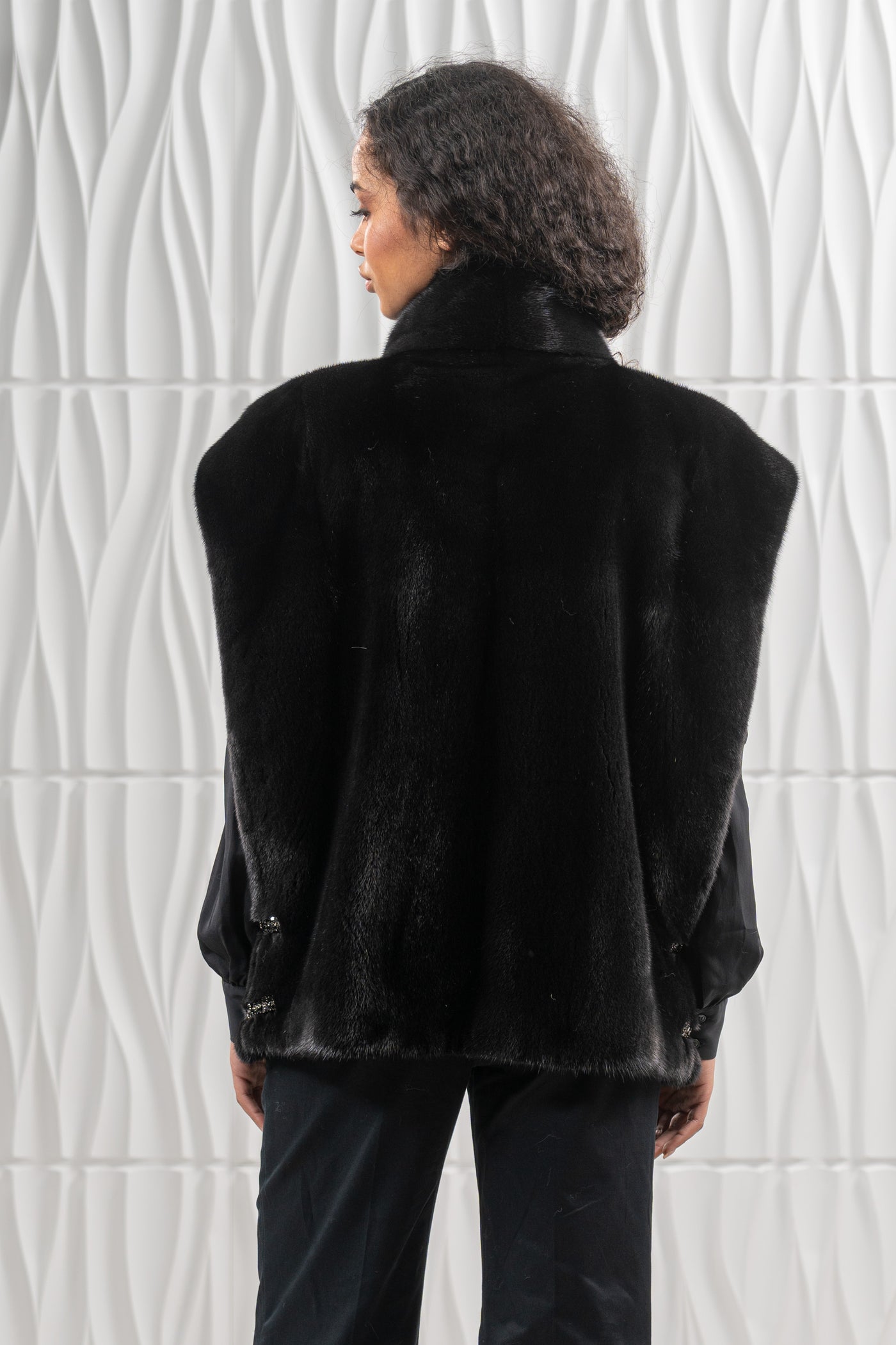 Exclusive mink fur coat by manzari