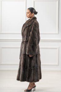 Exclusive Carbonio Russian sable fur coat by manzari