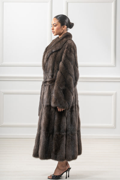 Exclusive russian sable fur coat by manzari
