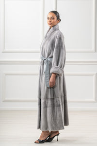 Classic Sapphire Mink fur coat by manzari