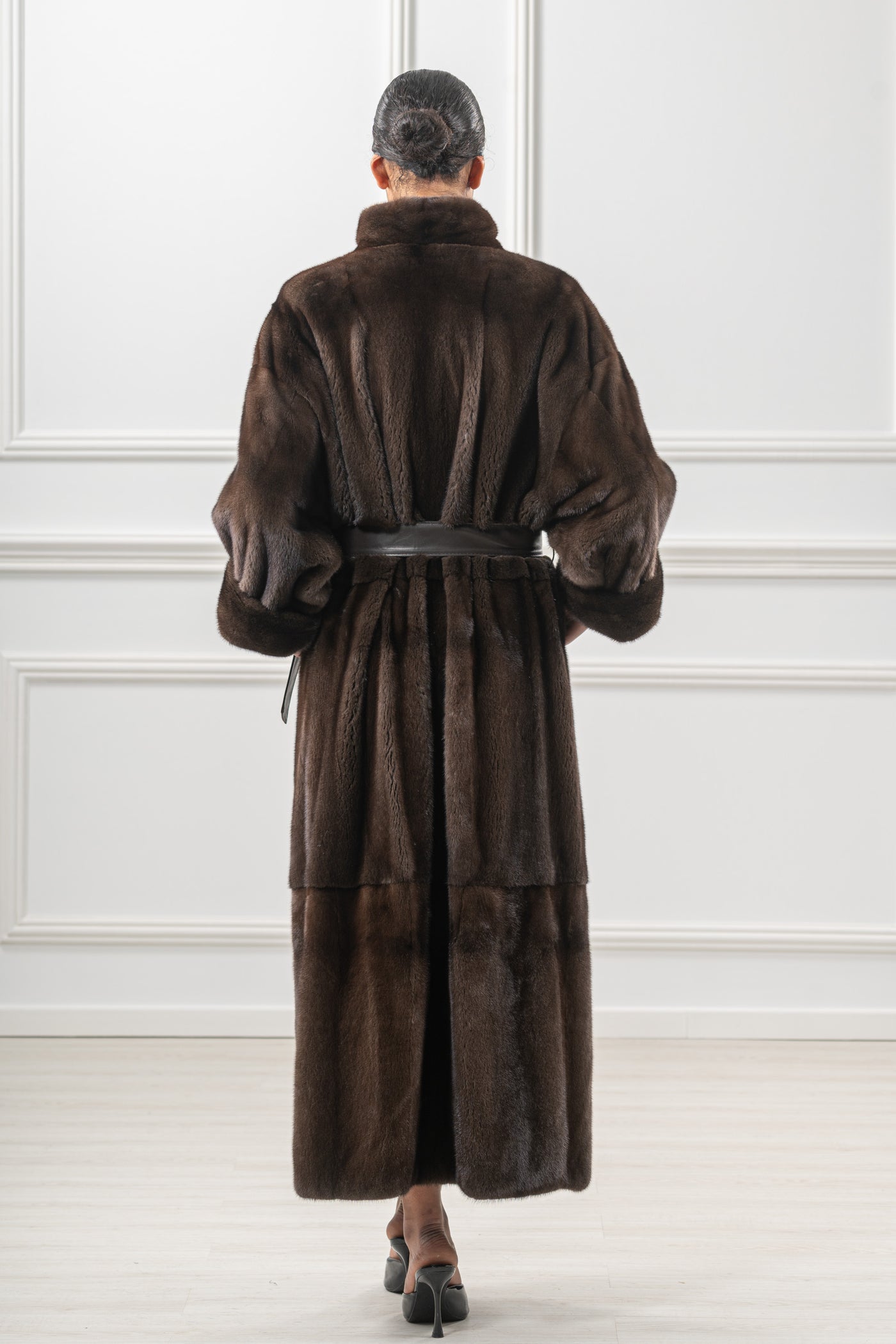 High-quality mink fur coat for luxury lovers