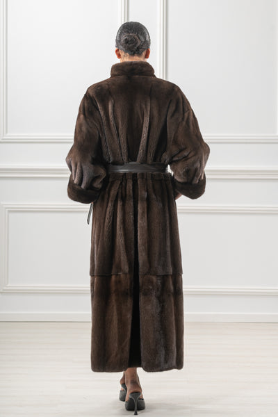 High-quality mink fur coat for luxury lovers
