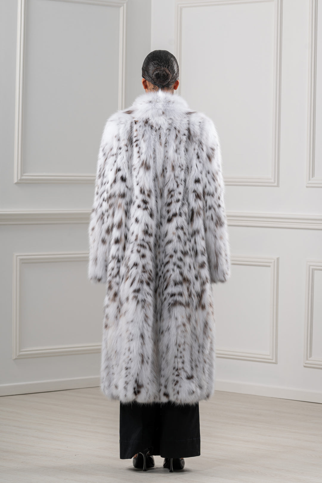 Bobcat Full Belly Natural Long Hair Coat L/O 0910?21M492