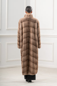 Premium Pastel Mink fur coat for a sophisticated style