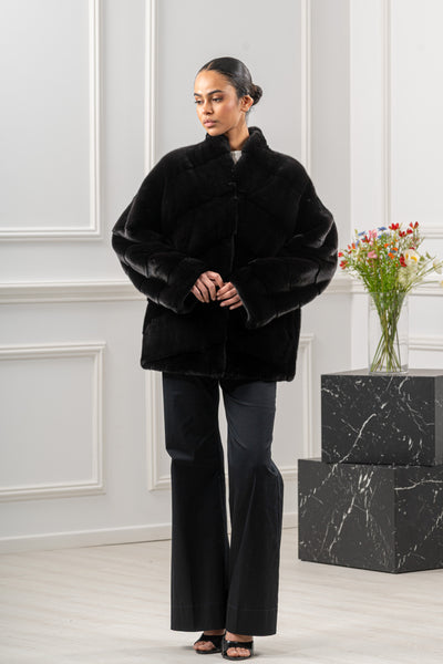 Exclusive mink fur coat by manzari