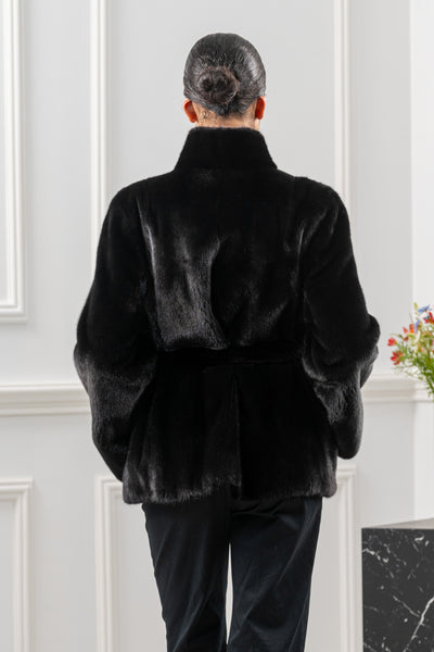Classic mink fur coat by manzari