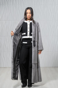 Sapphire Mink Fur Coat - Women&