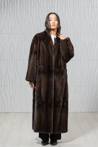 Star Light Mink Fur Coat - Women&
