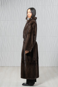 Star Light Mink Fur Coat - Women&