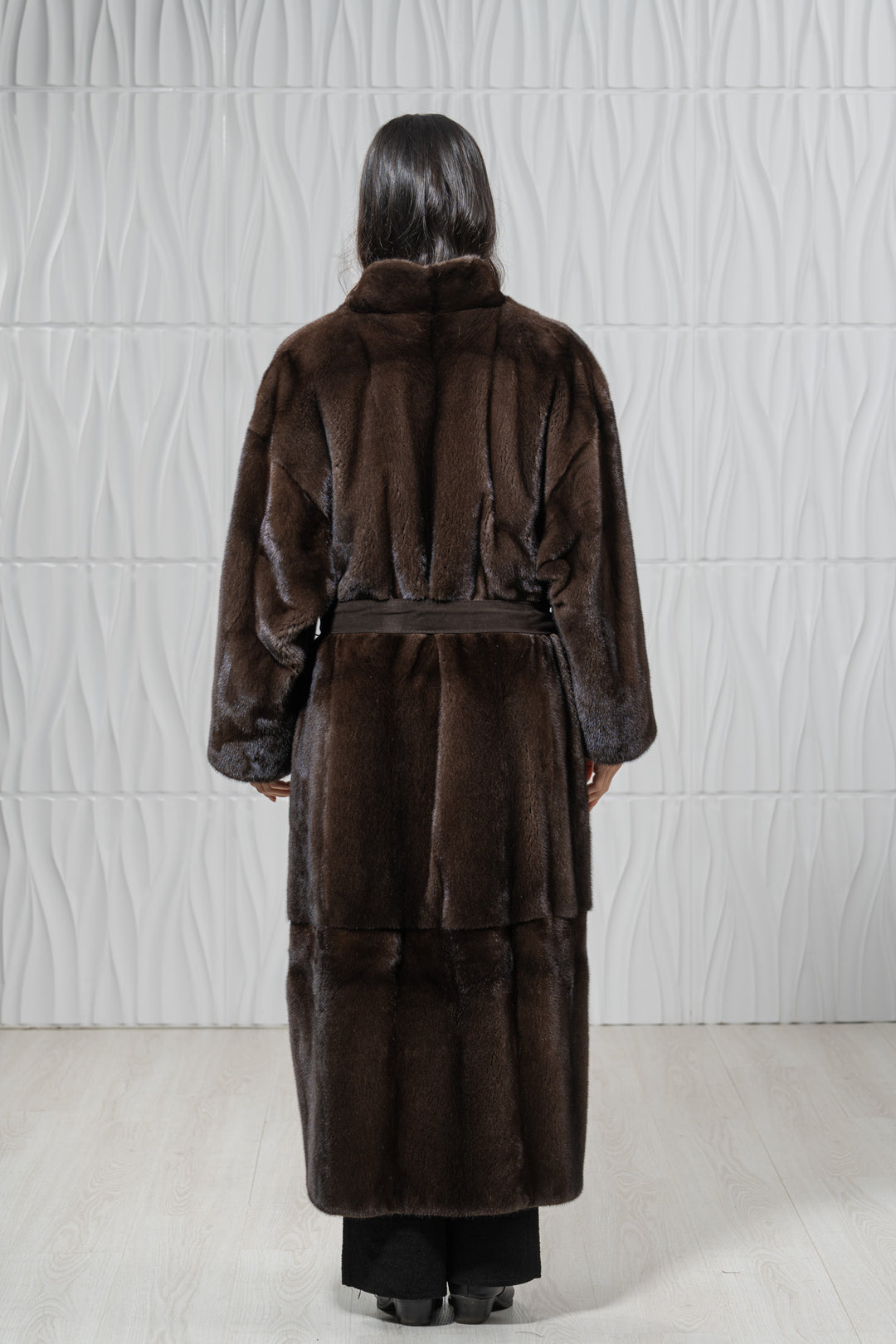 Star Light Mink Fur Coat - Women&