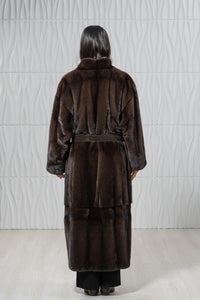Star Light Mink Fur Coat - Women&