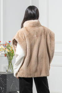 Palomino Mink Fur Vest - Women&