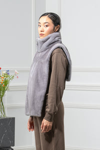 Sapphire Mink Fur Vest - Women&