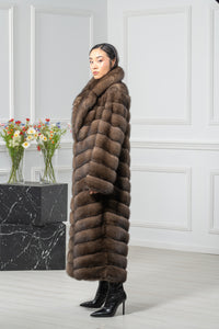 Platinum Russian Sable Coat - Women&