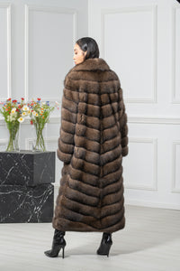Platinum Russian Sable Coat - Women&