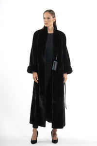 Mink Female Blackglama Coat S/S 24M4133 Slits