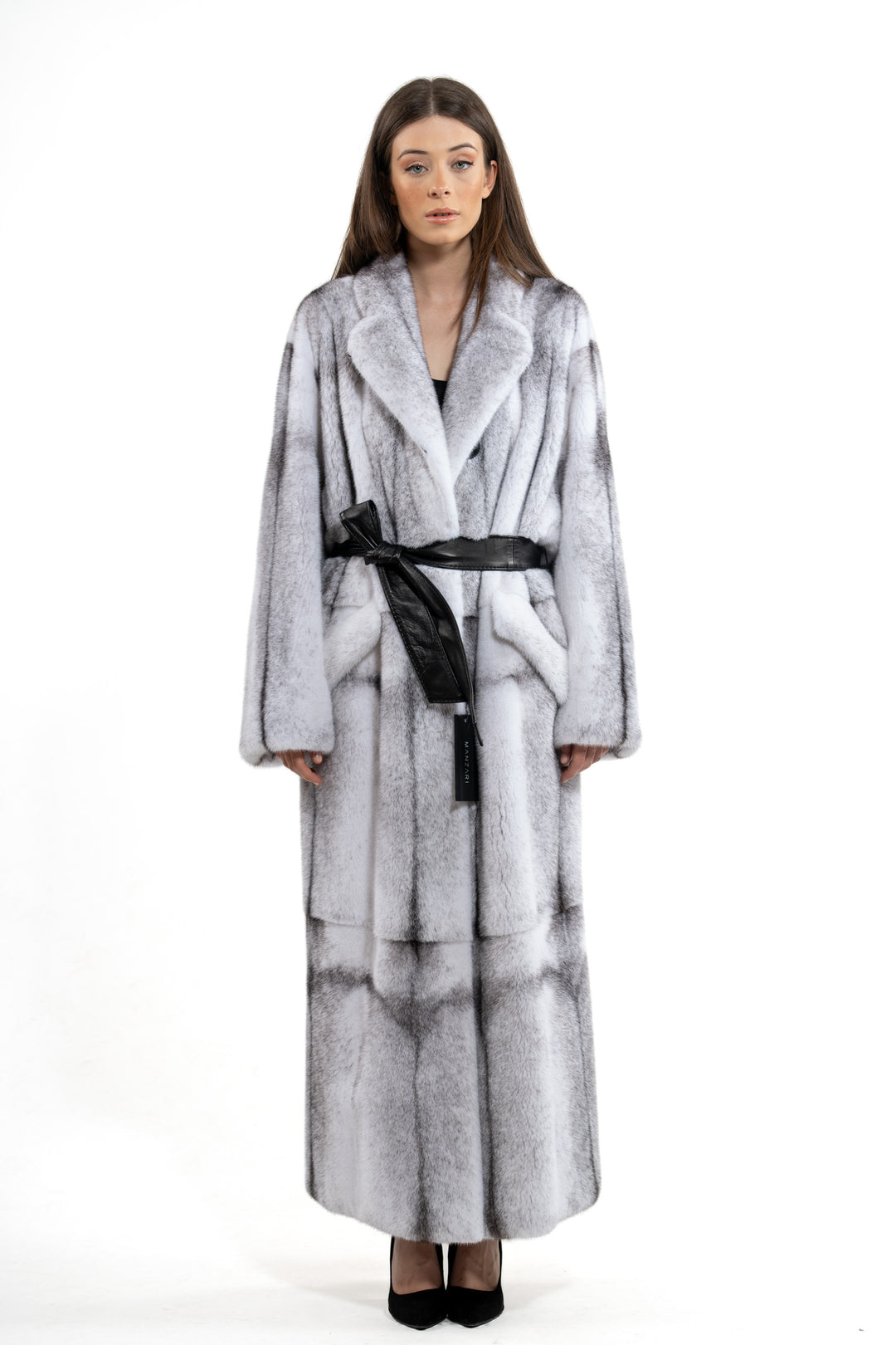 Exclusive Blackcross Mink fur coat by manzari