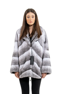 Exclusive Blackcross Mink fur coat by manzari