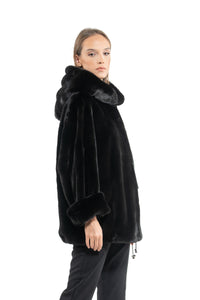 Exclusive Blackglama Mink fur coat by manzari