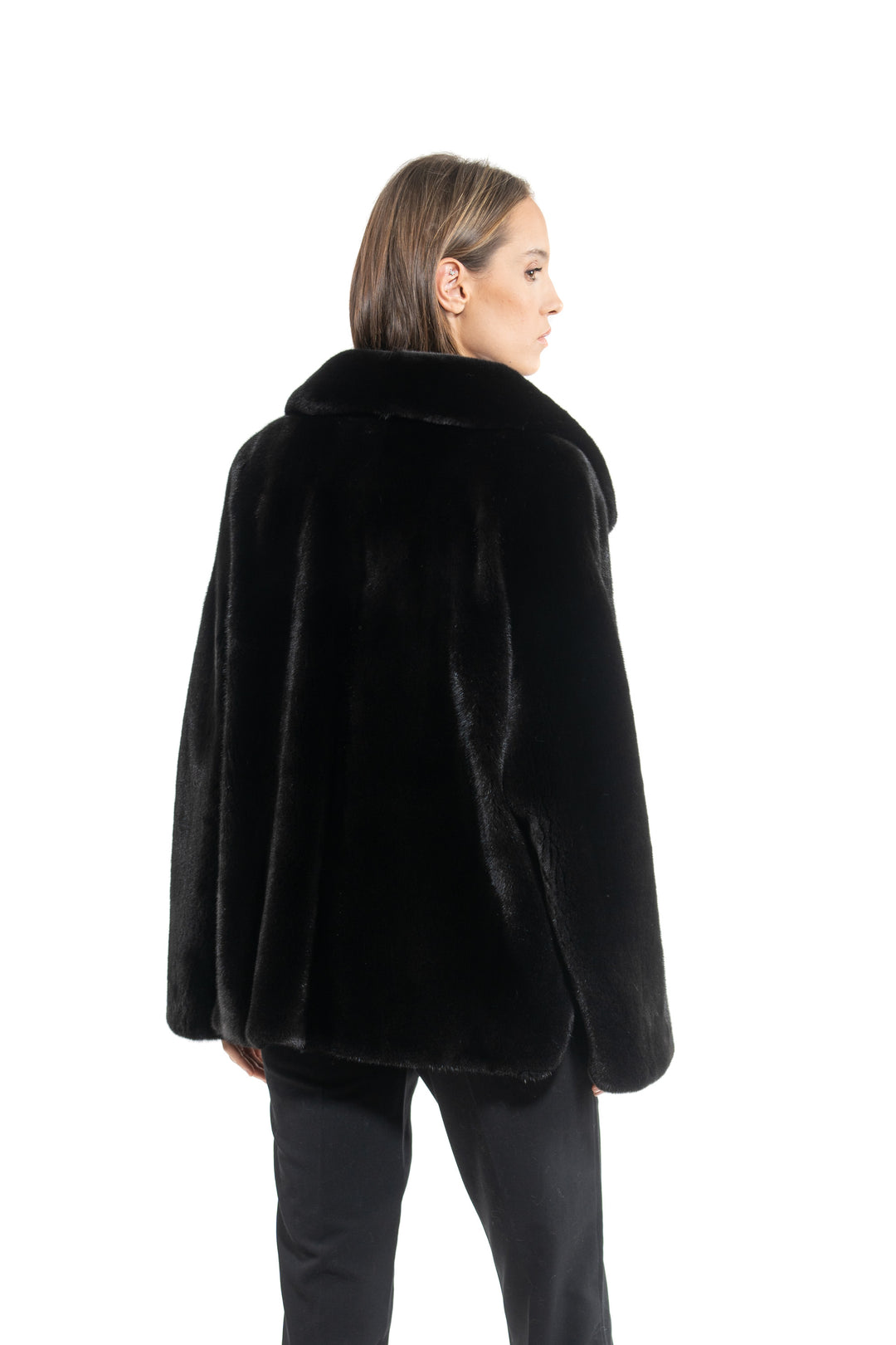 Exclusive Blackglama Mink fur coat by manzari