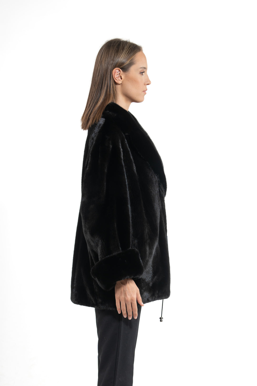 High-quality Blackglama Mink fur coat for luxury lovers