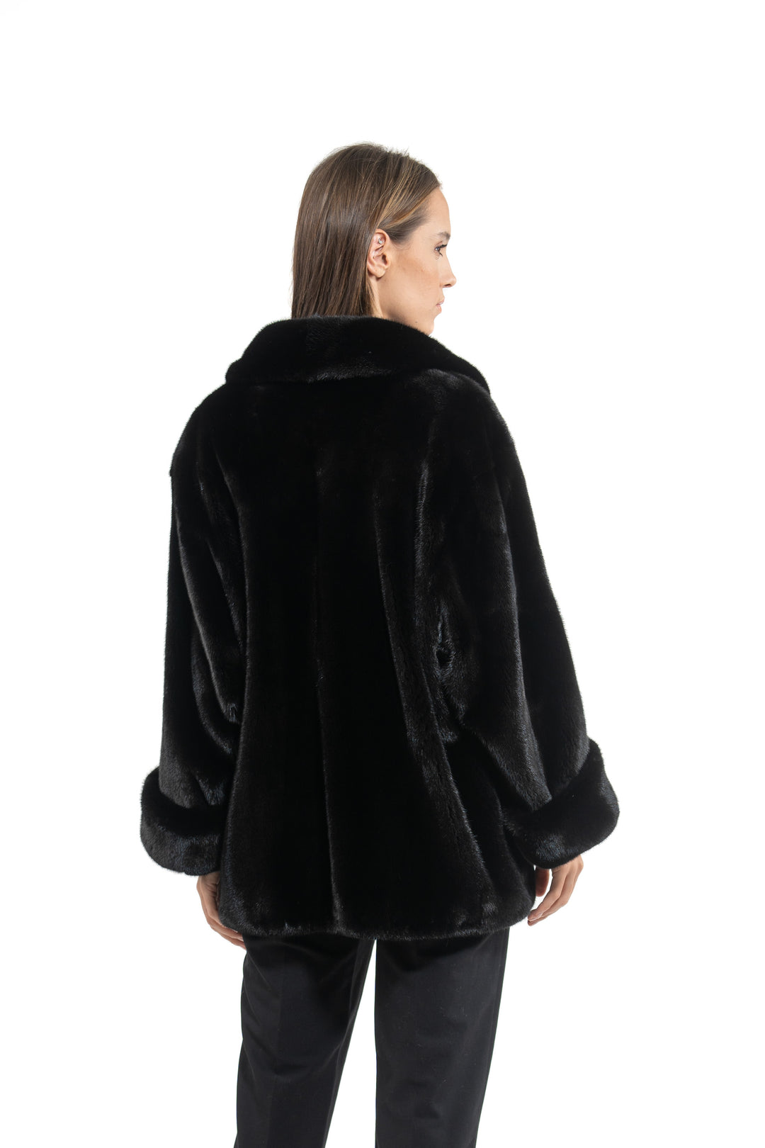 High-quality Blackglama Mink fur coat for luxury lovers