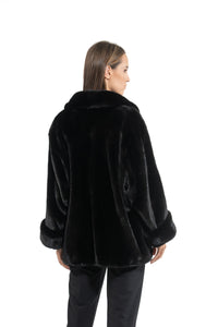 High-quality Blackglama Mink fur coat for luxury lovers