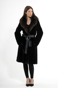 Classic Blackglama Mink fur coat by manzari
