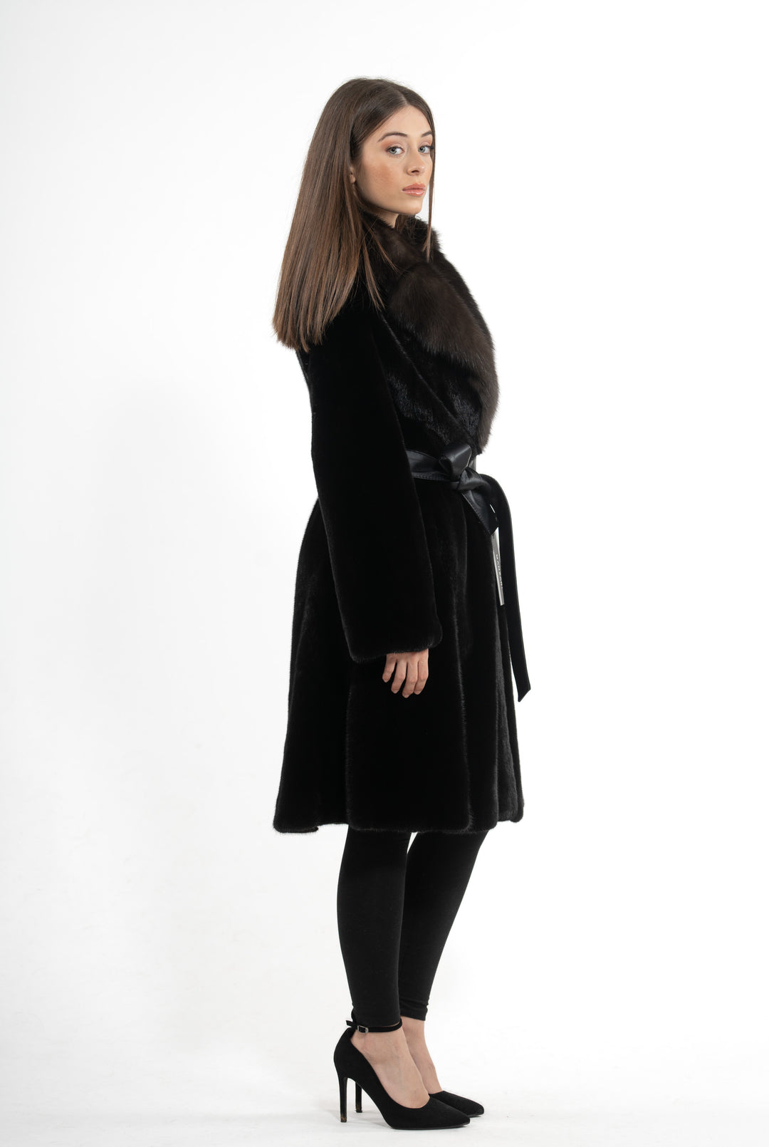 High-quality Blackglama Mink fur coat for luxury lovers