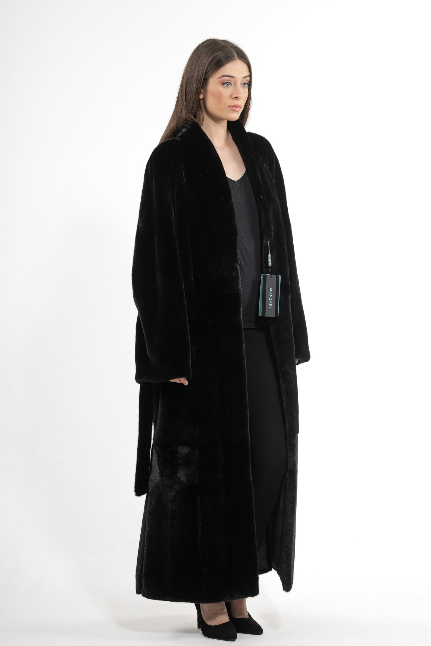 MINK FEMALE BLACKGLAMA COAT S/S 25M5962